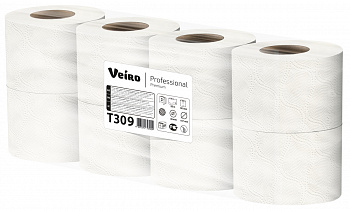 Бумага туалетная Veiro Professional Premium 3сл 160л белый (8рул в упаковке)