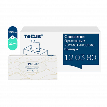 Салфетки косметические Торк  для лица ультрамягкие 2сл 100л (21уп в кор)