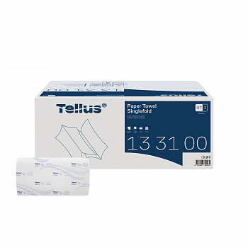 Tellus полотенца бумажные моносложения