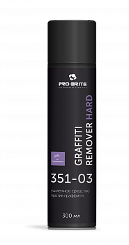 Граффити Ремувер Хард аэро (Graffiti Remover Hard aero) 0,3л ср-во д/удал гр-ти рН7,0(коробка 20 шт)