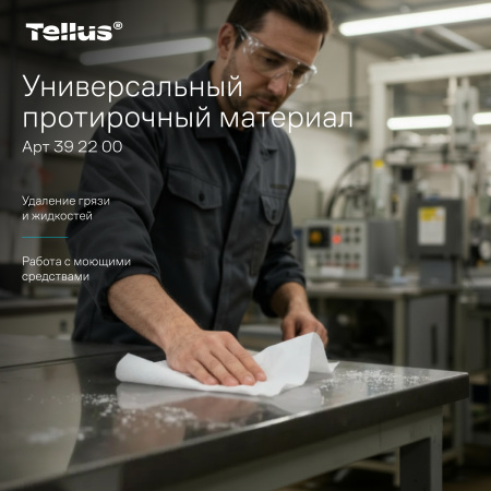 Tellus универсальный нетканый протирочный материал 