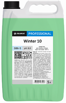 Уинтер 10 (Winter 10) 5л Средство для мойки стёкол при температурах не ниже -10°С/4 шт