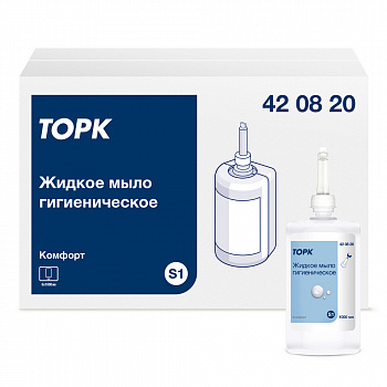 Мыло жидкое гигиеническое Торк S1 1л д/рук гигиеническое/6