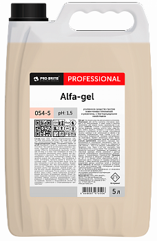 Альфа-гель(Alfa-Gel) 5л Усиленное средство против известковых отложений и ржавчины/4 шт