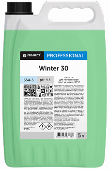 Уинтер 30 (Winter30) 5л Средство для мойки стёкол при температурах не ниже -30°С/4 шт