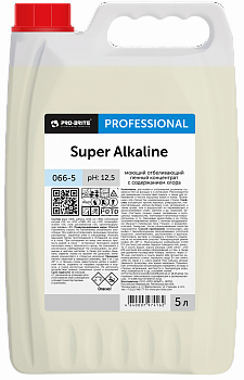 Супер Алкалайн(Super Alkaline) 5л Моющий отбел пенный концентрат с содер хлора/4 шт