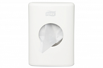 Держатель Tork д/гигиенических пакетов белый 