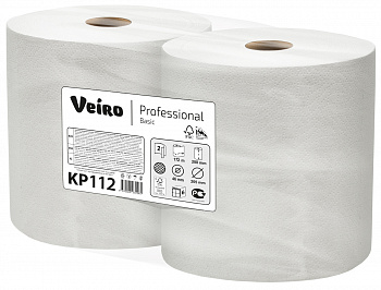 Полотенца бумажные в рулонах Veiro Professional Basic (ультрапрочные) 2сл 172м 6 рул в коробе
