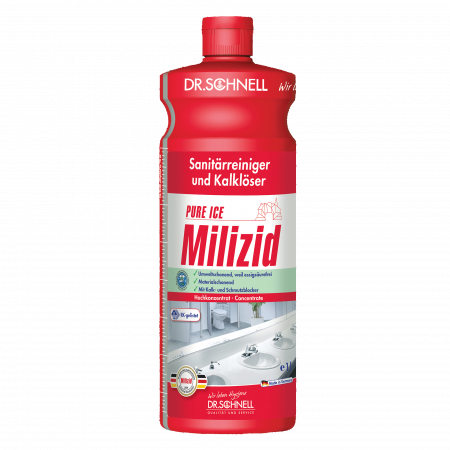Милицид (Milizid) 1л очиститель ванных комнат рН 0,5