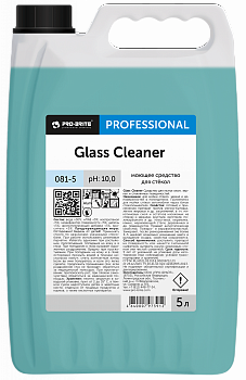 Глас Клинер(Glass Cleaner) 5л Моющее средство для стёкол/4 шт