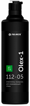 Олекс1 Стайнлесс Стил Клинер(Olex-1 Stainless Steel Cleaner) 0,5л Очист д/нерж стали/12шт